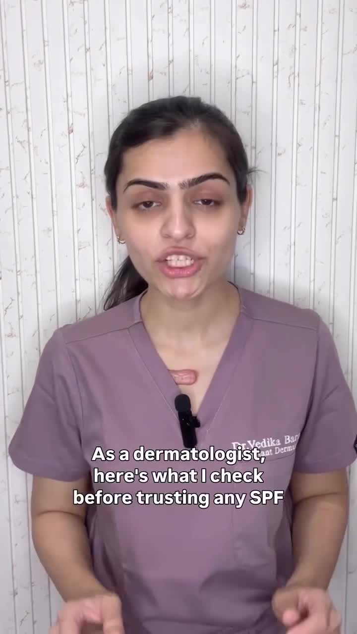 Dermatologist suggests 